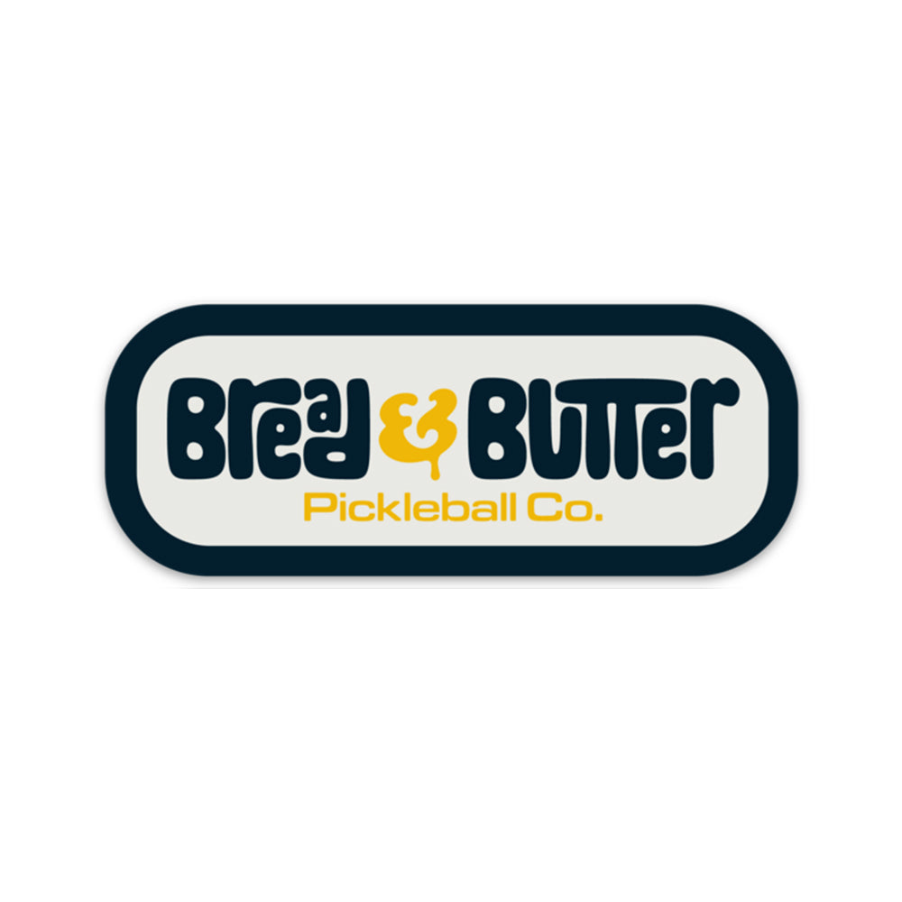 CLASSIC B & B Sticker – Bread & Butter Pickleball Company